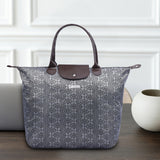 NFI essentials Jacquard Convertible Long Shopping Bag Foldable Shopping Handbag Travel Bag Women Shoulder Waterproof Carry Bag - AYAHA ENTERPRISES PRIVATE LIMITED