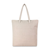 NFI essentials Canvas Elephant Printed Shopping Bag, Foldable Shopping Handbag - AYAHA ENTERPRISES PRIVATE LIMITED