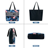 NFI essentials Polyester Printed Tote Bag for Women,Casual  Shopping Handbag, Tote Grocery Portable Bag Eco-friendly Hobo Bag, Travel - AYAHA ENTERPRISES PRIVATE LIMITED