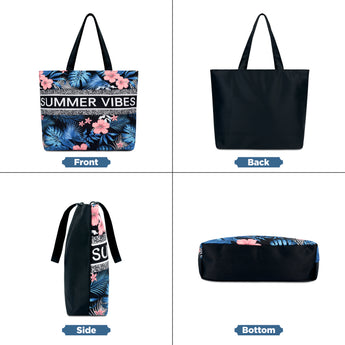 NFI essentials Polyester Printed Tote Bag for Women,Casual  Shopping Handbag, Tote Grocery Portable Bag Eco-friendly Hobo Bag, Travel - AYAHA ENTERPRISES PRIVATE LIMITED