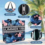NFI essentials Polyester Printed Tote Bag for Women,Casual  Shopping Handbag, Tote Grocery Portable Bag Eco-friendly Hobo Bag, Travel - AYAHA ENTERPRISES PRIVATE LIMITED