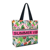 NFI essentials Polyester Printed Tote Bag for Women,Casual  Shopping Handbag, Tote Grocery Portable Bag Eco-friendly Hobo Bag, Travel - AYAHA ENTERPRISES PRIVATE LIMITED