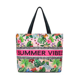 NFI essentials Polyester Printed Tote Bag for Women,Casual  Shopping Handbag, Tote Grocery Portable Bag Eco-friendly Hobo Bag, Travel - AYAHA ENTERPRISES PRIVATE LIMITED