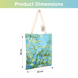 NFI essentials Canvas Printed  Pack of 2  Tote Bag for Women with Tich Button, Casual Handbag Shopping, Tote Grocery Portable Bag Eco-friendly Hobo Bag, Travel. - AYAHA ENTERPRISES PRIVATE LIMITED