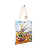NFI essentials Canvas Printed Tote Bag for Women with Tich Button, Casual Handbag - AYAHA ENTERPRISES PRIVATE LIMITED