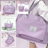 NFI essentials Foldable Travel Bag 41 litres Travel Bag for Women & Men Expandable Duffle Bags for Luggage, Multipurpose Hand Bag for Ladies Lightweight,Weekender Overight (Copy) (Copy) (Copy) (Copy) - AYAHA ENTERPRISES PRIVATE LIMITED