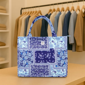 NFI essentials Eco-Friendly Graphic Printed Tote Bag for Women Aesthetic Handbag for Girls Ladies Purse for Multipurpose Shopping Canvas Bags Durable & Washable