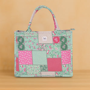 NFI essentials Eco-Friendly Graphic Printed Tote Bag for Women Aesthetic Handbag for Girls Ladies Purse for Multipurpose Shopping Canvas Bags Durable & Washable