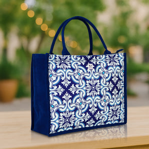 NFI essentials Eco-Friendly Graphic Printed Tote Bag for Women Aesthetic Handbag for Girls Ladies Purse for Multipurpose Shopping Canvas Bags Durable & Washable