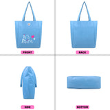 NFI essentials Polyester Printed Tote Bag for Women with Zipper, Casual Handbag Shopping - AYAHA ENTERPRISES PRIVATE LIMITED