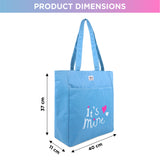 NFI essentials Polyester Printed Tote Bag for Women with Zipper, Casual Handbag Shopping - AYAHA ENTERPRISES PRIVATE LIMITED