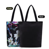 NFI essentials Tote Bag for Women with Zip, Stylish Polyester Canvas Blend Handbag - AYAHA ENTERPRISES PRIVATE LIMITED