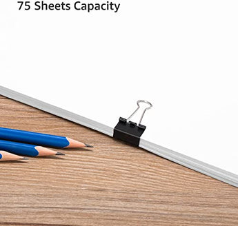 NFI essentials 32 mm Binder Clips Large Binder Clips 12 PCS for Office Supplies, Metal Clips, Binder Clip - AYAHA ENTERPRISES PRIVATE LIMITED
