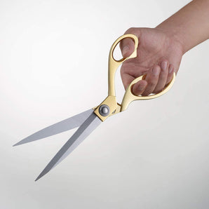 NFI essentials 9.5 Tailor Scissors Gold Stainless Steel Sharp Scissor Professional - AYAHA ENTERPRISES PRIVATE LIMITED