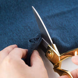 NFI essentials 9.5 Tailor Scissors Gold Stainless Steel Sharp Scissor Professional - AYAHA ENTERPRISES PRIVATE LIMITED