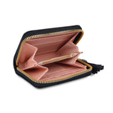NFI essentials Fashion Soft Fur Semicircle Clutch Wallet for holding Card ,Coin with Zipper - AYAHA ENTERPRISES PRIVATE LIMITED