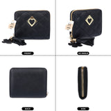 NFI essentials Fashion Soft Fur Semicircle Clutch Wallet for holding Card ,Coin with Zipper - AYAHA ENTERPRISES PRIVATE LIMITED