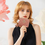 NFI essentials Fashion Soft Fur Semicircle Clutch Wallet for holding Card ,Coin with Zipper - AYAHA ENTERPRISES PRIVATE LIMITED