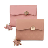 NFI essentials Pack of 2 PU Women's Wallet, Holding Credit Card Cash & Coins Small Purse Clutch for Girls - AYAHA ENTERPRISES PRIVATE LIMITED