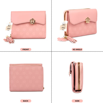 NFI essentials Pack of 2 PU Women's Wallet, Holding Credit Card Cash & Coins Small Purse Clutch for Girls - AYAHA ENTERPRISES PRIVATE LIMITED