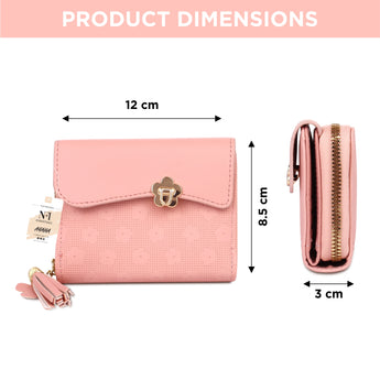 NFI essentials Pack of 2 PU Women's Wallet, Holding Credit Card Cash & Coins Small Purse Clutch for Girls - AYAHA ENTERPRISES PRIVATE LIMITED
