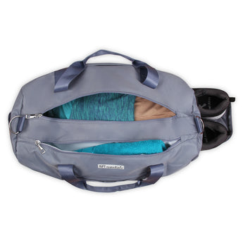 NFI essentials Unisex Duffel Travel Bag, Shoes & Waterproof Compartment Shoulder Bag, Luggage Travelling Bag Strap, Sports - AYAHA ENTERPRISES PRIVATE LIMITED
