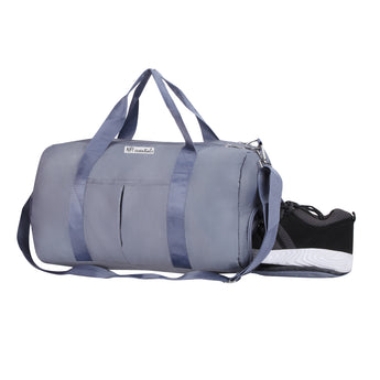 NFI essentials Unisex Duffel Travel Bag, Shoes & Waterproof Compartment Shoulder Bag, Luggage Travelling Bag Strap, Sports - AYAHA ENTERPRISES PRIVATE LIMITED