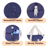 NFI essentials Foldable Duffle Bag Luggage Travelling Bag Lightweight Carry on Travel Duffel Bag for Airplane, Beach Bag, Gym Sports - AYAHA ENTERPRISES PRIVATE LIMITED