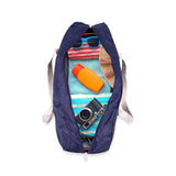 NFI essentials Foldable Duffle Bag Luggage Travelling Bag Lightweight Carry on Travel Duffel Bag for Airplane, Beach Bag, Gym Sports - AYAHA ENTERPRISES PRIVATE LIMITED