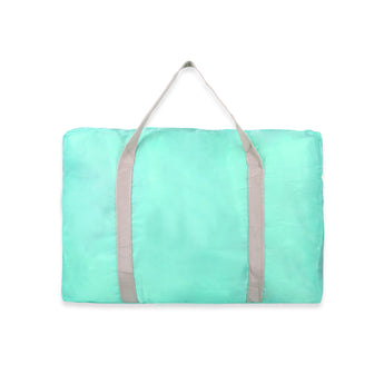 NFI essentials Foldable Duffle Bag Luggage Travelling Bag Lightweight Carry on Travel Duffel Bag for Airplane, Beach Bag, Gym Sports - AYAHA ENTERPRISES PRIVATE LIMITED