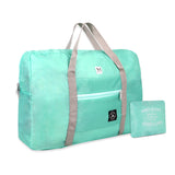 NFI essentials Foldable Duffle Bag Luggage Travelling Bag Lightweight Carry on Travel Duffel Bag for Airplane, Beach Bag, Gym Sports - AYAHA ENTERPRISES PRIVATE LIMITED