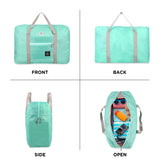 NFI essentials Foldable Duffle Bag Luggage Travelling Bag Lightweight Carry on Travel Duffel Bag for Airplane, Beach Bag, Gym Sports - AYAHA ENTERPRISES PRIVATE LIMITED