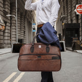 NFI essentials Leatherette Cabin Size Travel Duffle Bag Size: 50cm (31 litre) - AYAHA ENTERPRISES PRIVATE LIMITED