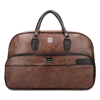 NFI essentials Leatherette Cabin Size Travel Duffle Bag Size: 50cm (31 litre) - AYAHA ENTERPRISES PRIVATE LIMITED