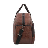 NFI essentials Large Leather 20 Inch Duffle Bag For Travel Men and Women's - AYAHA ENTERPRISES PRIVATE LIMITED