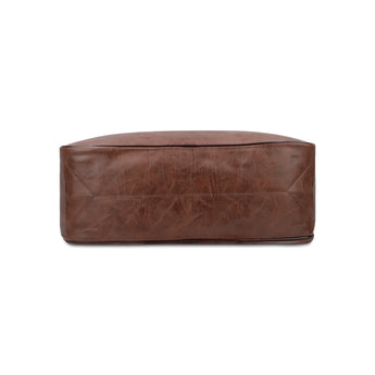 NFI essentials Large Leather 20 Inch Duffle Bag For Travel Men and Women's - AYAHA ENTERPRISES PRIVATE LIMITED