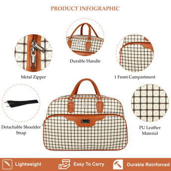 Ayaha Large Travel Duffle Bag, Air Bag for Men and Women Cabin Luggage Bag - AYAHA ENTERPRISES PRIVATE LIMITED