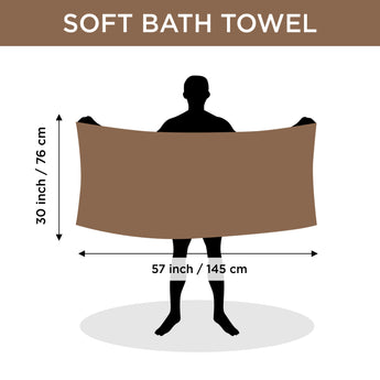 NFI essentials Pack of 2 Microfiber Super Absorbent Bath Towel  Soft Bath Towel for Multipurpose Use for Sports, Travel, Fitness - AYAHA ENTERPRISES PRIVATE LIMITED