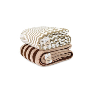 NFI essentials Pack of 2 Microfiber Super Absorbent Bath Towel  Soft Bath Towel for Multipurpose Use for Sports, Travel, Fitness