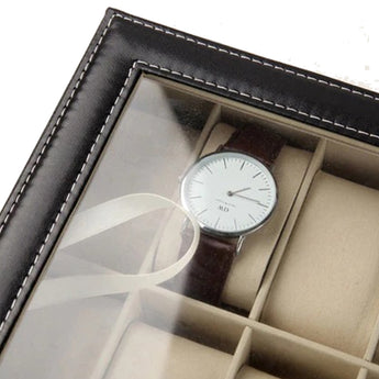 NFI essentials Watch Box Organizer Case for Men and Women's, 6 Slot - AYAHA ENTERPRISES PRIVATE LIMITED
