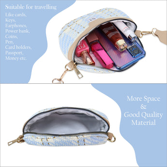 NFI essentials Waist Bag Travel Handy Hiking Zip Chest Bag, Crossbody Shoulder Bag for Women Money Phone Belt Sport Bag - AYAHA ENTERPRISES PRIVATE LIMITED