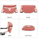 NFI essentials Waist Bag Travel Handy Hiking Zip Chest Bag, Crossbody Shoulder Bag for Women Money Phone Belt Sport Bag - AYAHA ENTERPRISES PRIVATE LIMITED