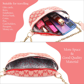 NFI essentials Waist Bag Travel Handy Hiking Zip Chest Bag, Crossbody Shoulder Bag for Women Money Phone Belt Sport Bag - AYAHA ENTERPRISES PRIVATE LIMITED