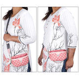 NFI essentials Waist Bag Travel Handy Hiking Zip Chest Bag, Crossbody Shoulder Bag for Women Money Phone Belt Sport Bag - AYAHA ENTERPRISES PRIVATE LIMITED