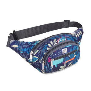 NFI essentials Waist Bag Travel Handy Hiking Zip Chest Bag, Crossbody Shoulder Bag for man & Women Money Phone Belt Sport Bag