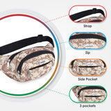 NFI essentials Waist Bag Travel Handy Hiking Zip Chest Bag, Crossbody Shoulder Bag for man & Women Money Phone Belt Sport Bag Waist Pack - AYAHA ENTERPRISES PRIVATE LIMITED