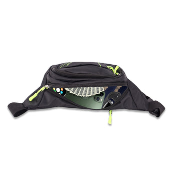 NFI essentials Waist Bag, Fanny Pack for Travel Hiking Cycling Camping with Zip Camera Pouch Sport Bag Bum for Men and Women Hip Pouch - AYAHA ENTERPRISES PRIVATE LIMITED