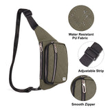 NFI essentials Sling Bag for Men, Shoulder Bag with Lightweight Crossbody Backpack Water Resistant Chest Bag - AYAHA ENTERPRISES PRIVATE LIMITED