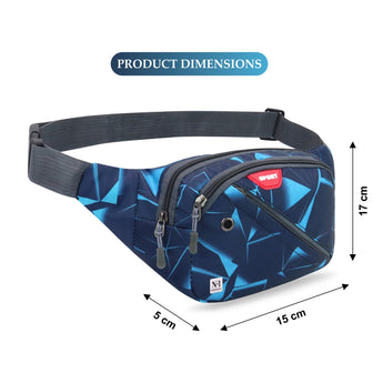 NFI essentials Waist Bag Travel Handy Hiking Zip Chest Bag Crossbody Shoulder Bag for man & Women - AYAHA ENTERPRISES PRIVATE LIMITED
