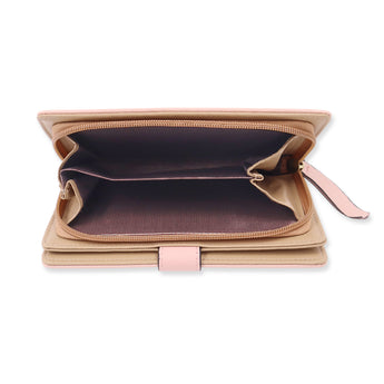 NFI essentials Women's Long Clutch Wallet Girls Leaf Bi-fold Multi Card Holder Leaf Design Womens Purse Long Wallet - AYAHA ENTERPRISES PRIVATE LIMITED